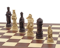 Zestaw szachowy Berkeley Chess Camelot Russet Palisander Grand