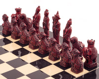 Zestaw szachowy Berkeley Chess Mandarin Black Cardinal