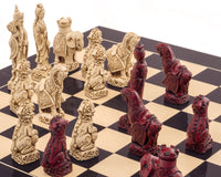 Zestaw szachowy Berkeley Chess Mandarin Black Cardinal