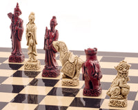 Zestaw szachowy Berkeley Chess Mandarin Black Cardinal