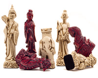 Zestaw szachowy Berkeley Chess Mandarin Black Cardinal