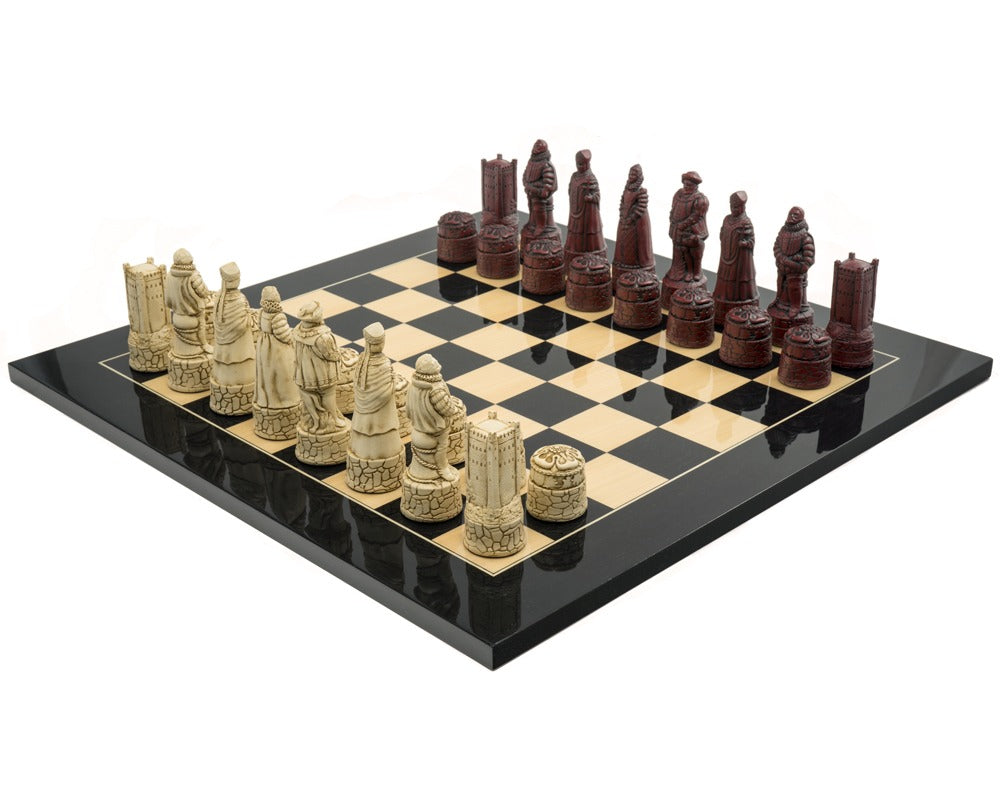 Zestaw szachowy Berkeley Chess English Black Cardinal Grand