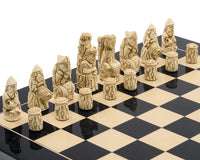 Zestaw szachowy Berkeley Chess Medieval Black Cardinal