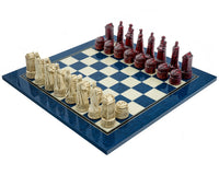 Zestaw szachowy Berkeley Chess „Scottish Cardinal Blue”