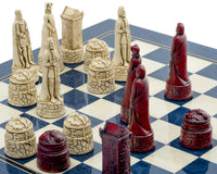 Zestaw szachowy Berkeley Chess „Scottish Cardinal Blue”