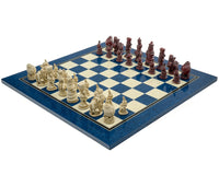 Berkeley Chess Zestaw szachowy „Alicja w Krainie Czarów” Cardinal Blue