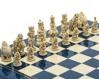 Berkeley Chess Zestaw szachowy „Alicja w Krainie Czarów” Cardinal Blue