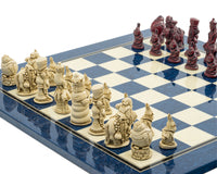 Berkeley Chess Zestaw szachowy „Alicja w Krainie Czarów” Cardinal Blue