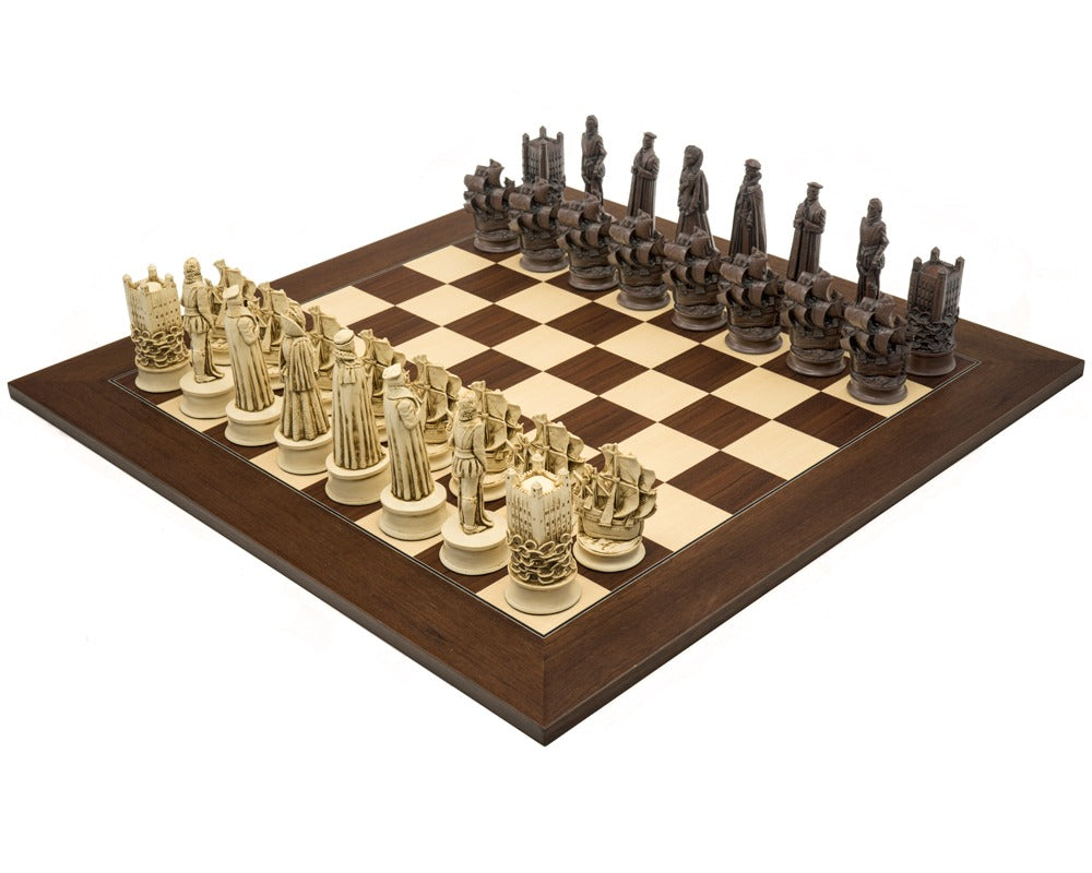 Berkeley Chess Elizabethan Russet i Palisander Grand — Zestaw szachowy