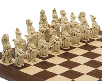 Berkeley Chess Royal Beasts Russet i Palisander Grand Zestaw szachowy