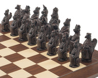 Berkeley Chess Royal Beasts Russet i Palisander Grand Zestaw szachowy