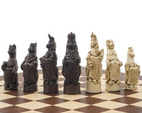 Berkeley Chess Royal Beasts Russet i Palisander Grand Zestaw szachowy