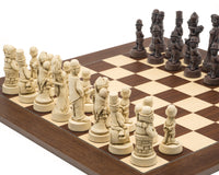 Berkeley Chess Movie Stars Russet i Palisander — Grand zestaw szachowy