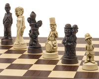 Berkeley Chess Movie Stars Russet i Palisander — Grand zestaw szachowy