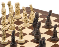 Berkeley Chess Movie Stars Russet i Palisander — Grand zestaw szachowy