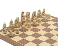 Zestaw szachowy Berkeley Chess Medieval Russet & Walnut