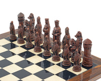 Zestaw szachowy Berkeley Chess Camelot – metal i palisander