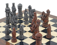 Zestaw szachowy Berkeley Chess Camelot – metal i palisander