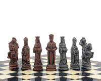 Zestaw szachowy Berkeley Chess Camelot – metal i palisander