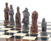 Zestaw szachowy Berkeley Chess Camelot – metal i palisander
