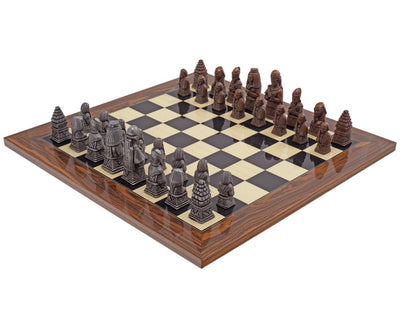 Zestaw szachowy Berkeley Chess Egyptian Metal & Palisander