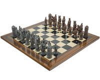 Berkeley Chess Roman Metal & Palisander — zestaw szachowy