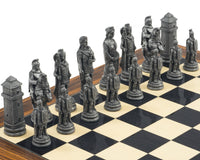 Berkeley Chess Roman Metal & Palisander — zestaw szachowy