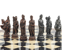 Berkeley Chess Roman Metal & Palisander — zestaw szachowy