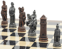 Berkeley Chess Roman Metal & Palisander — zestaw szachowy
