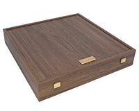 Zestaw szachowy Isle of Lewis i Walnut Deluxe z pudełkiem prezentowym