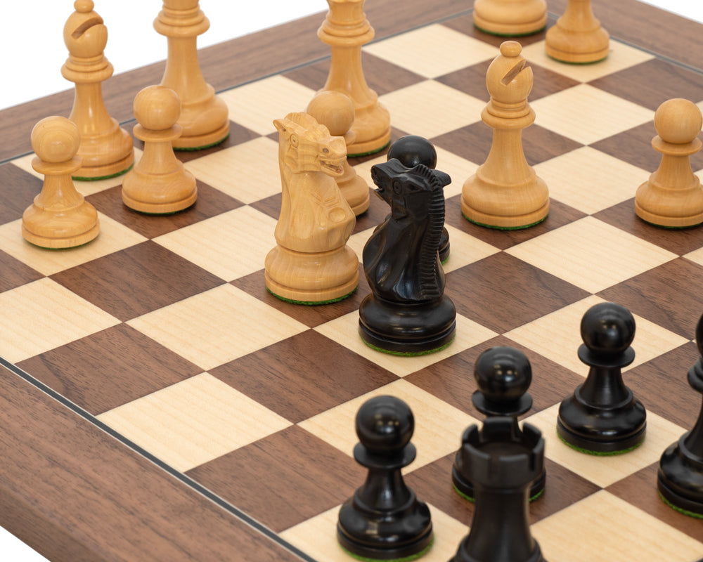 Zestaw szachowy Executive Walnut Deluxe