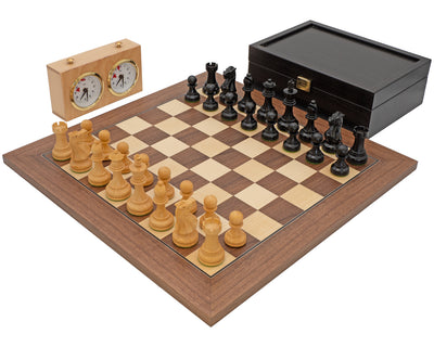 Zestaw szachowy Executive Walnut Deluxe
