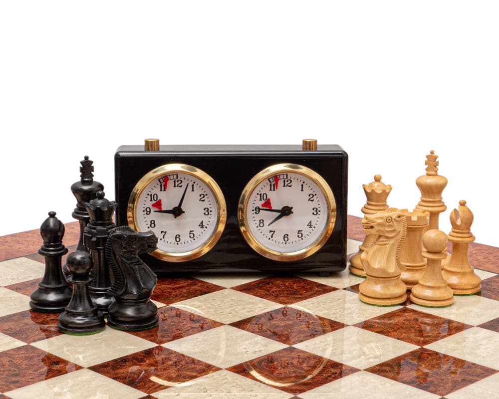 Zestaw szachowy Highgrove Ebony and Briarwood Luxury (Hover Image)