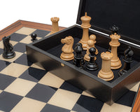 Zestaw szachów luksusowych Staunton Ebony and Palisander z 1849 r.