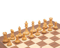 Zestaw szachowy Warwick Grand Black and Walnut