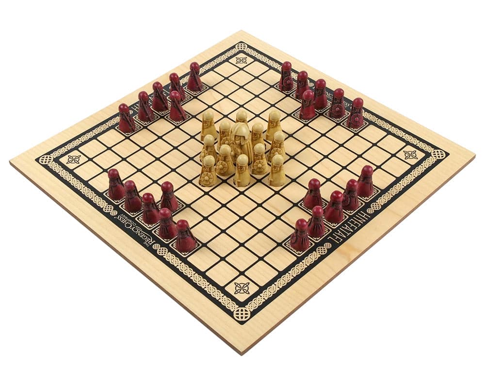 Hnefatafl Viking Game Cardinal Deluxe Edition Isle of Lewis Chess Men and Board Set