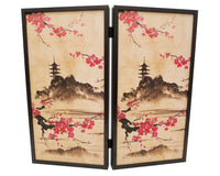 Zestaw Manopoulos Oriental Cherry Blossom Backgammon