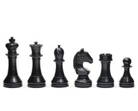 Official World Championship Chess Men - Full Set of Black Chess Pieces